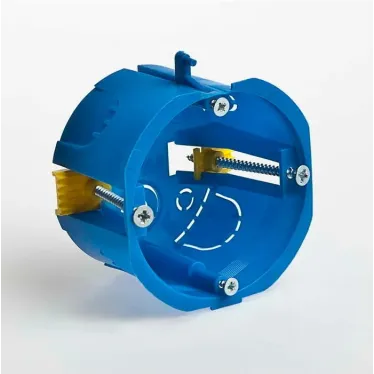 Коробка установочная ГИПРОК 65мм пластиковые лапки