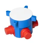                  TYCO Коробка установочная D-70мм H-72мм в бетон с вводами
               