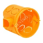 Коробка установочная Тусо для блоков углубленная D-60мм,Н-62мм с самор не распр.горение | 10190НГ | Рувинил