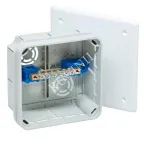 Коробка распределительная Тусо с/п 92х92х45мм | 10120УП | Рувинил