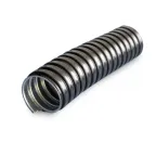                  Металлорукав в ПВХ изоляции Р3-ЦП нг 22 (20 м/уп.) чёрный DIY | zeta43004 | ГОФРОМАТИК
               