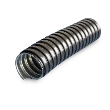 Металлорукав в ПВХ изоляции Р3-ЦП нг 12 (20 м/уп.) чёрный DIY | zeta43020 | ГОФРОМАТИК