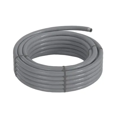 Металлорукав DN 26мм в гладкой EVA изоляции, Dвн 26,5 мм, Dнар 34,0, IP66, 25 м, цвет серый | 607E032 | DKC