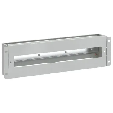 ITK Панель электрораспр. с вырезом 19" 3U с DIN-рейкой сер| EDPM35-3U22M | ITK