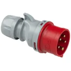                 Вилка кабельная 16А/400V/3P+N+E/IP44, безвинтовое подключение
               