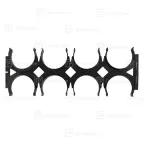                  Кластер четверной, двухсторонний для двустенных труб д110 | PR08.3097 | Промрукав
               