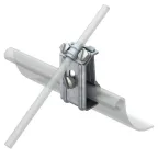                  Крепеж прутка к водосточному желобу (267) | 5316308 | OBO Bettermann
               