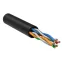 Витая пара U/UTP кат 5E 4х2х24AWG LDPE черный 305м РФ/С