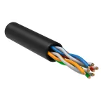                  Витая пара U/UTP кат 5E 4х2х24AWG LDPE черный 305м РФ/С
               