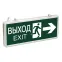 Светильник аварийно-эвакуационный ВЫХОД-EXIT – фигура-стрелка. светодиодный двухсторонний 1.5 ч. 3 Вт,