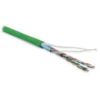                  Витая пара F/UTP кат 5e 4 пары AWG26 patch IN LSZH нг(А)-HF зеленый
               
