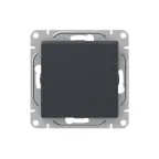 Механизм выключателя. одноклавишный. проходной. графит Эпика EKF