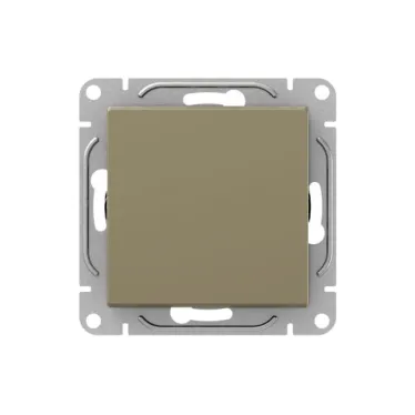 Механизм выключателя. одноклавишный. кнопочный. шампань Эпика EKF