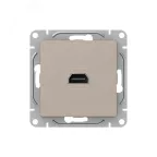                  Механизм розетки HDMI кремовый Эпика EKF
               