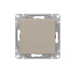 Механизм выключателя. одноклавишный. проходной. кремовый Эпика EKF