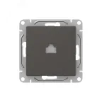 Механизм розетки RJ11 мокко Эпика EKF