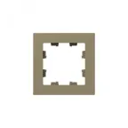                  Рамка 1-местная шамп. пластик Эпика EKF
               