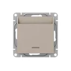 Механизм выключателя. карточный. с подсветкой. кремовый Эпика EKF