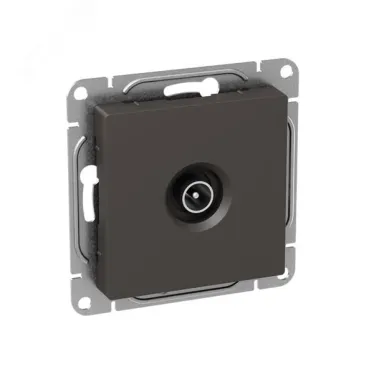 Механизм розетки TV оконечная мокко Эпика EKF