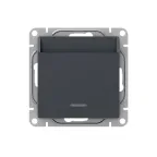 Механизм выключателя. карточный. с подсветкой. графит Эпика EKF