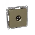 Механизм розетки TV оконечная шампань Эпика EKF