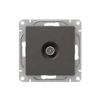 Механизм розетки TV проходная мокко Эпика EKF