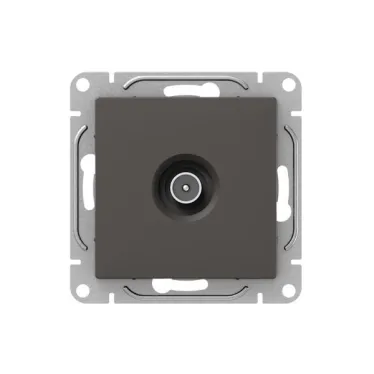 Механизм розетки TV проходная мокко Эпика EKF