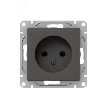 Механизм розетки 16А без заземления без шторок мокко Эпика EKF