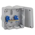 Тусо Коробка распредительная 6 вводов наружная IP55 уравнивание потенциалов