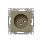                  Механизм розетки 16А без заземления со шторками шампань Эпика EKF
               