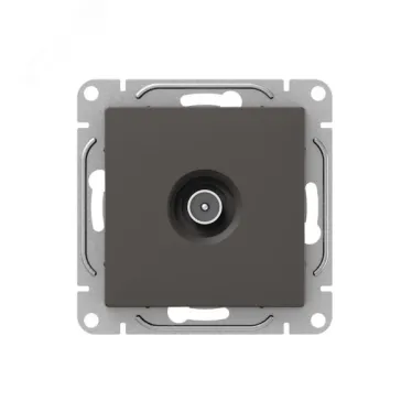 Механизм розетки TV одиночная мокко Эпика EKF