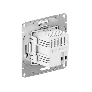 Механизм розетки USB-C - 2шт графит Эпика EKF