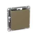 Механизм выключателя. одноклавишный. кнопочный. шампань Эпика EKF