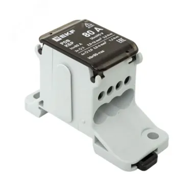 Клеммный блок распределительный КБР 80A EKF