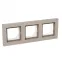 Рамка 3-местная IP44 крем. пластик Эпика EKF