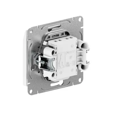 Механизм выключателя. карточный. с подсветкой. шампань Эпика EKF