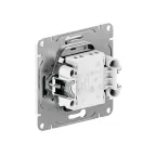 Механизм выключателя. двухклавишный. шампань Эпика EKF