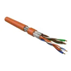 Витая пара U/FTP кат 6 4 пары AWG26 patch IN LSZH нг(А)-HF оранжевый 100м