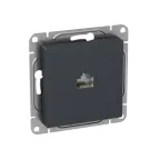 Механизм розетки RJ11 графит Эпика EKF