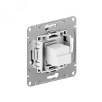 Механизм розетки RJ45 (cat5) кремовый Эпика EKF