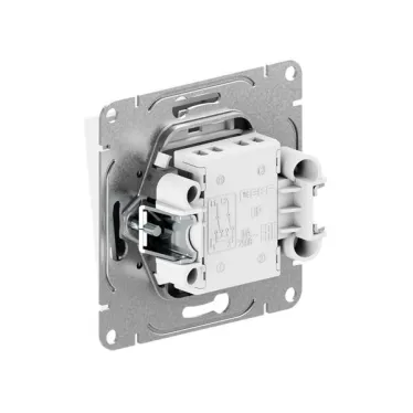 Механизм выключателя. одноклавишный. перекрёстный. шампань Эпика EKF