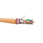 Витая пара F/UTP кат 5E 2х2х0.52 PVCLSнг(А)-FRLSLTx оранжевый 305м