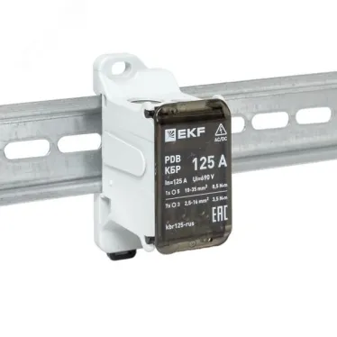 Клеммный блок распределительный КБР 125A EKF