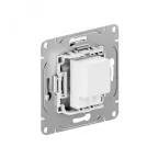 Механизм розетки TV одиночная мокко Эпика EKF