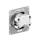 Механизм розетки 16А без заземления без шторок мокко Эпика EKF