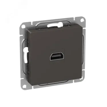 Механизм розетки HDMI мокко Эпика EKF