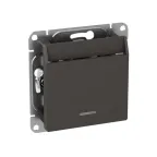 Механизм выключателя. карточный. с подсветкой. мокко Эпика EKF