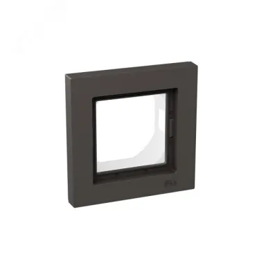 Рамка 1-местная IP44 мокко. пластик Эпика EKF
