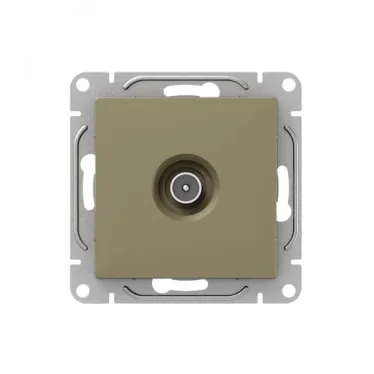 Механизм розетки TV оконечная шампань Эпика EKF