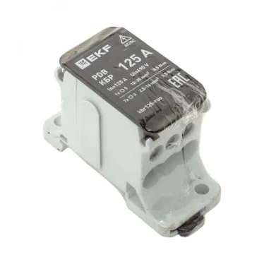Клеммный блок распределительный КБР 125A EKF